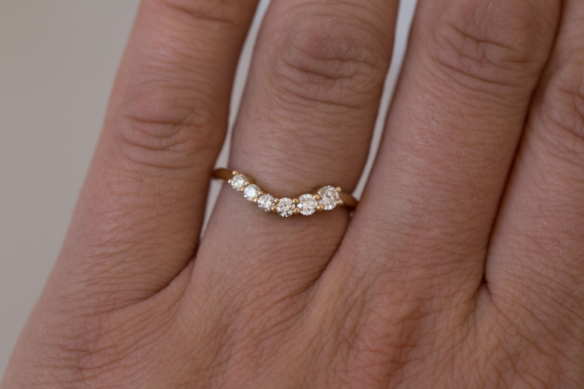 0.37 CT Round Full Eternity Lab Grown Diamond Wedding Band