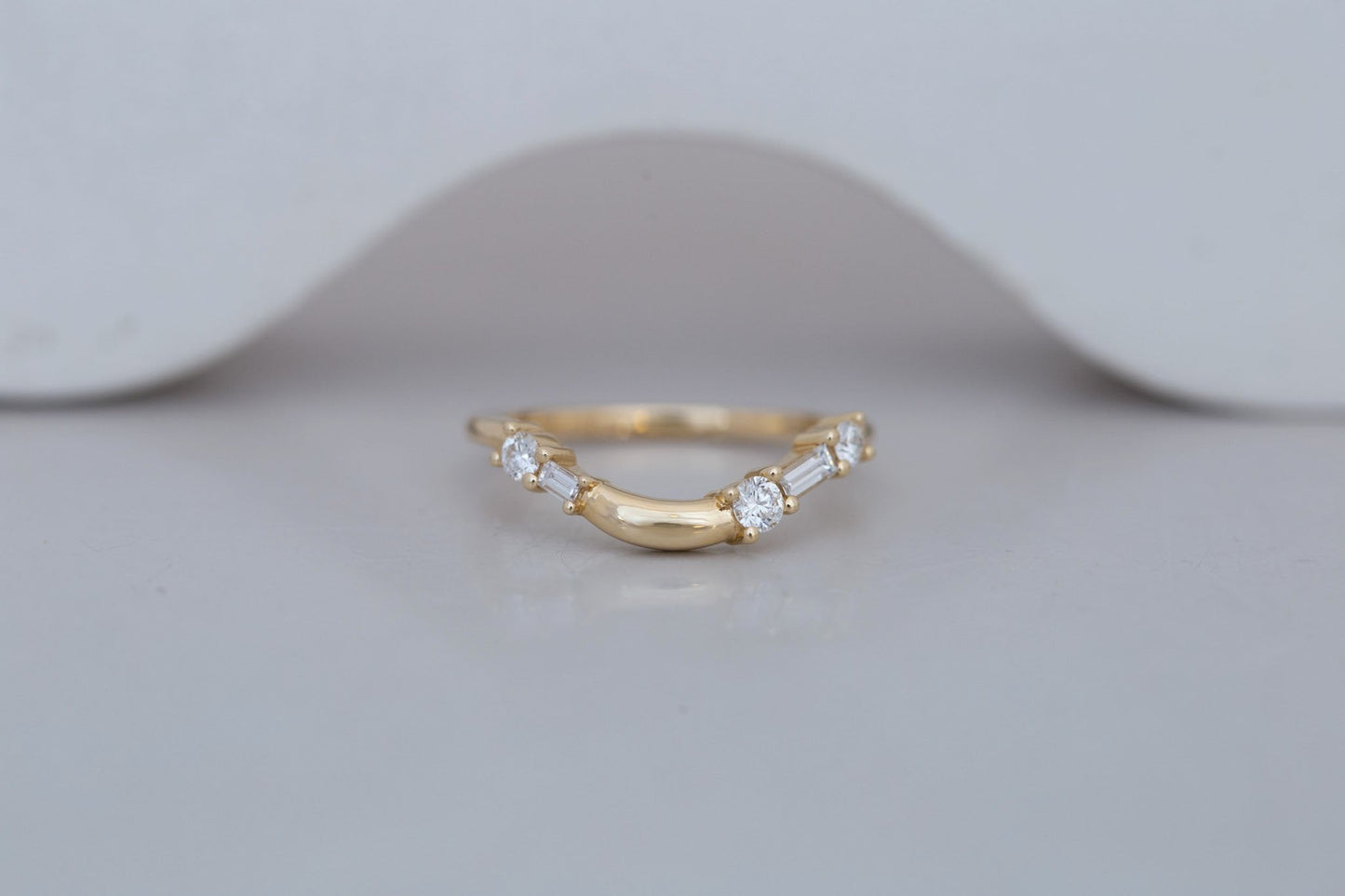 0.37 CT Round Full Eternity Lab Grown Diamond Wedding Band