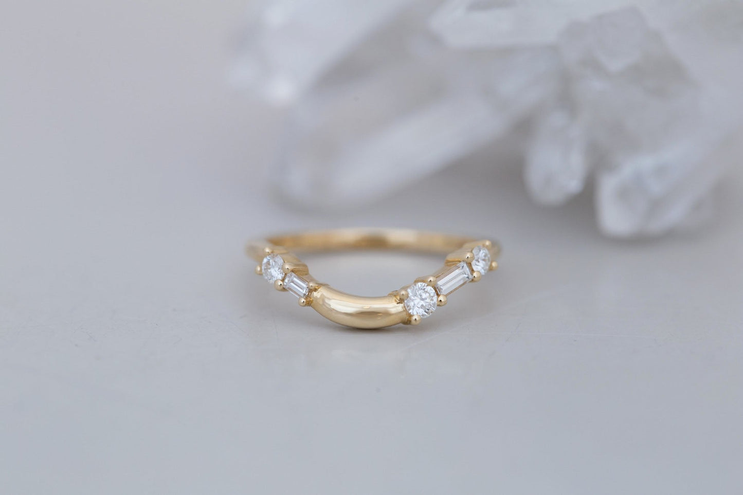 0.37 CT Round Full Eternity Lab Grown Diamond Wedding Band