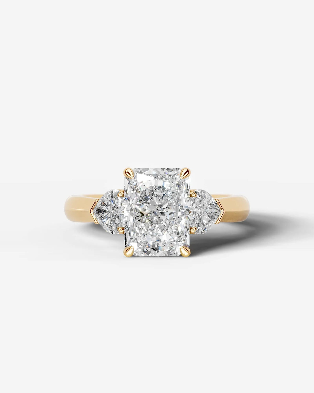 Marquise Solitaire With Tulip Prongs Lab Grown Diamond Engagement Ring