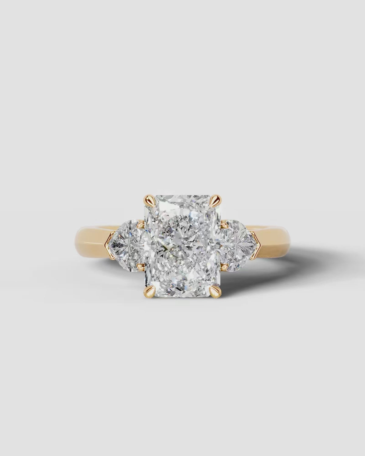 Marquise Solitaire With Tulip Prongs Lab Grown Diamond Engagement Ring