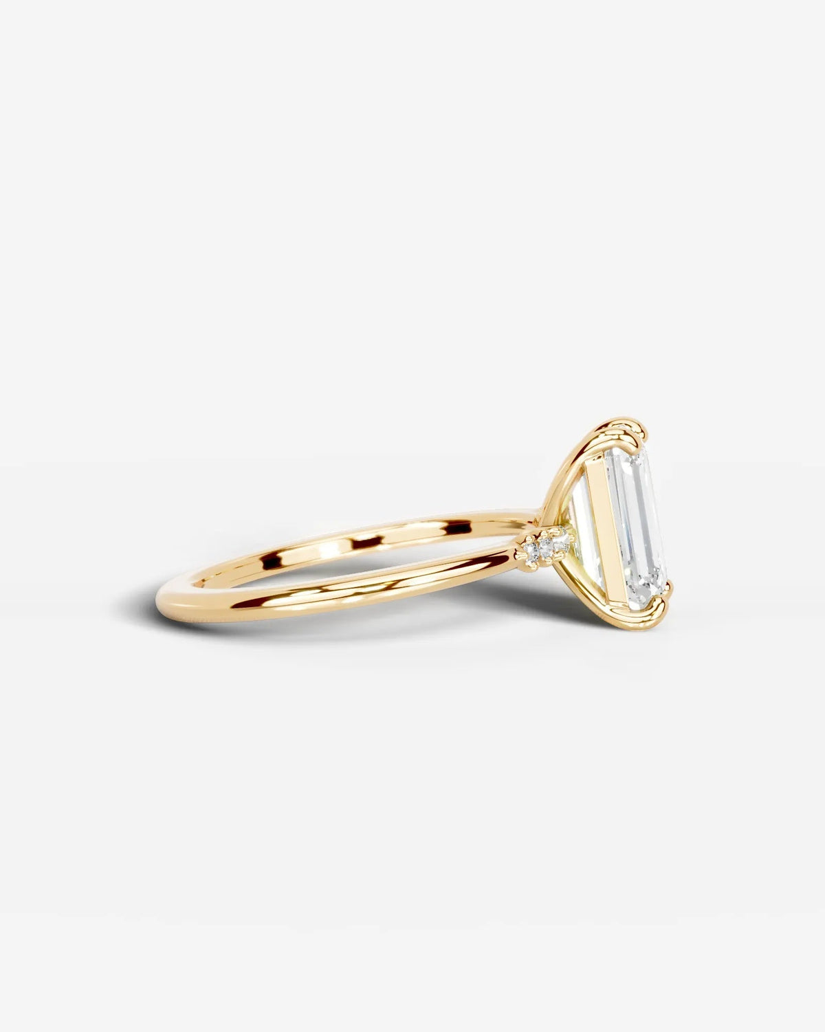 Marquise Solitaire With Tulip Prongs Lab Grown Diamond Engagement Ring