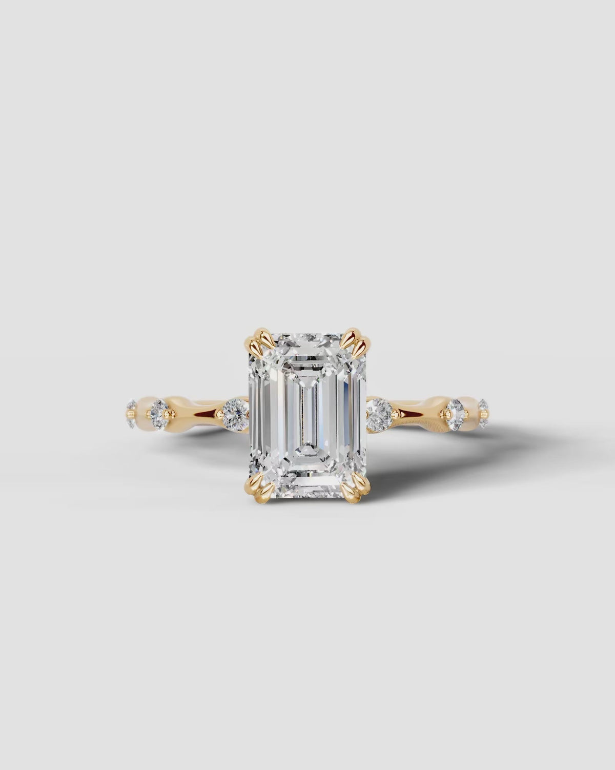 Marquise Solitaire With Tulip Prongs Lab Grown Diamond Engagement Ring