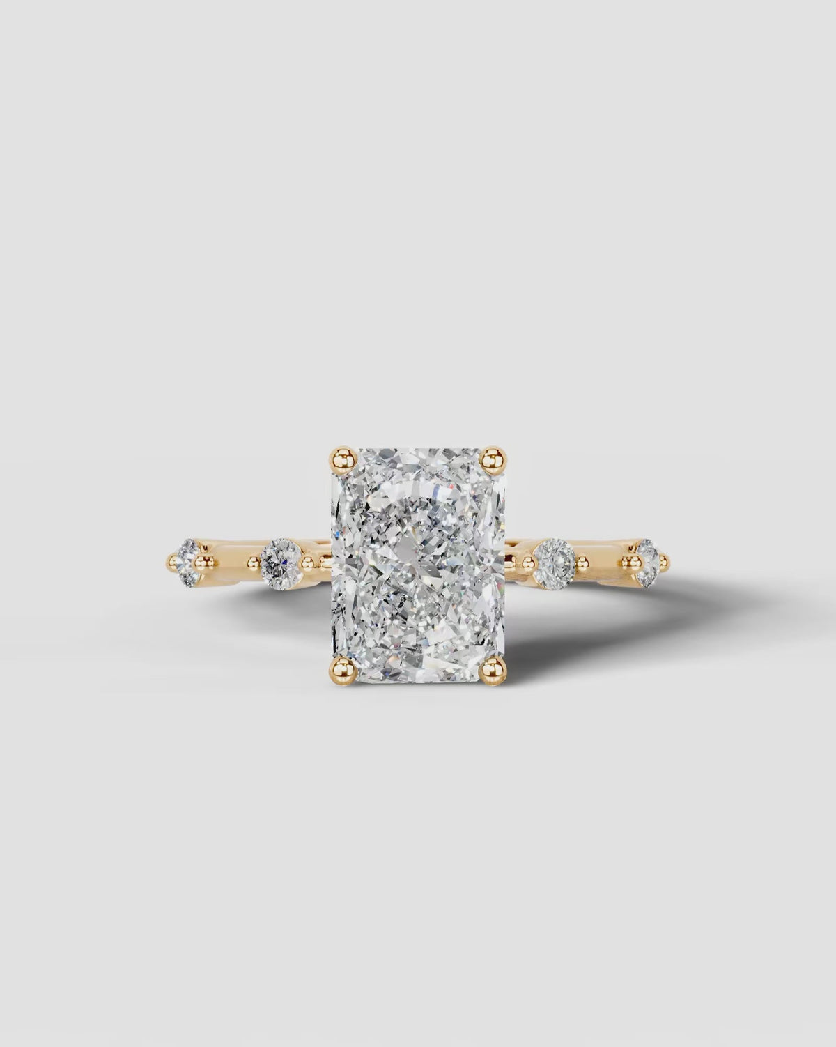 Marquise Solitaire With Tulip Prongs Lab Grown Diamond Engagement Ring