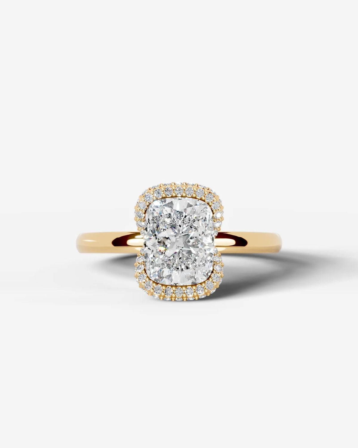 Marquise Solitaire With Tulip Prongs Lab Grown Diamond Engagement Ring