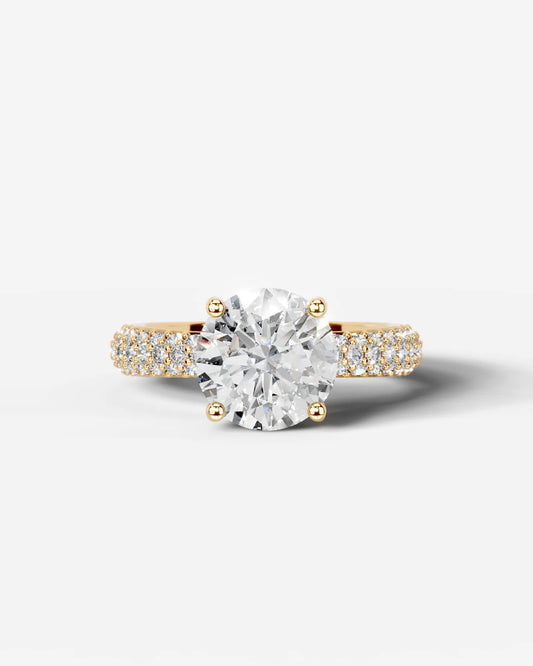 Marquise Solitaire With Tulip Prongs Lab Grown Diamond Engagement Ring