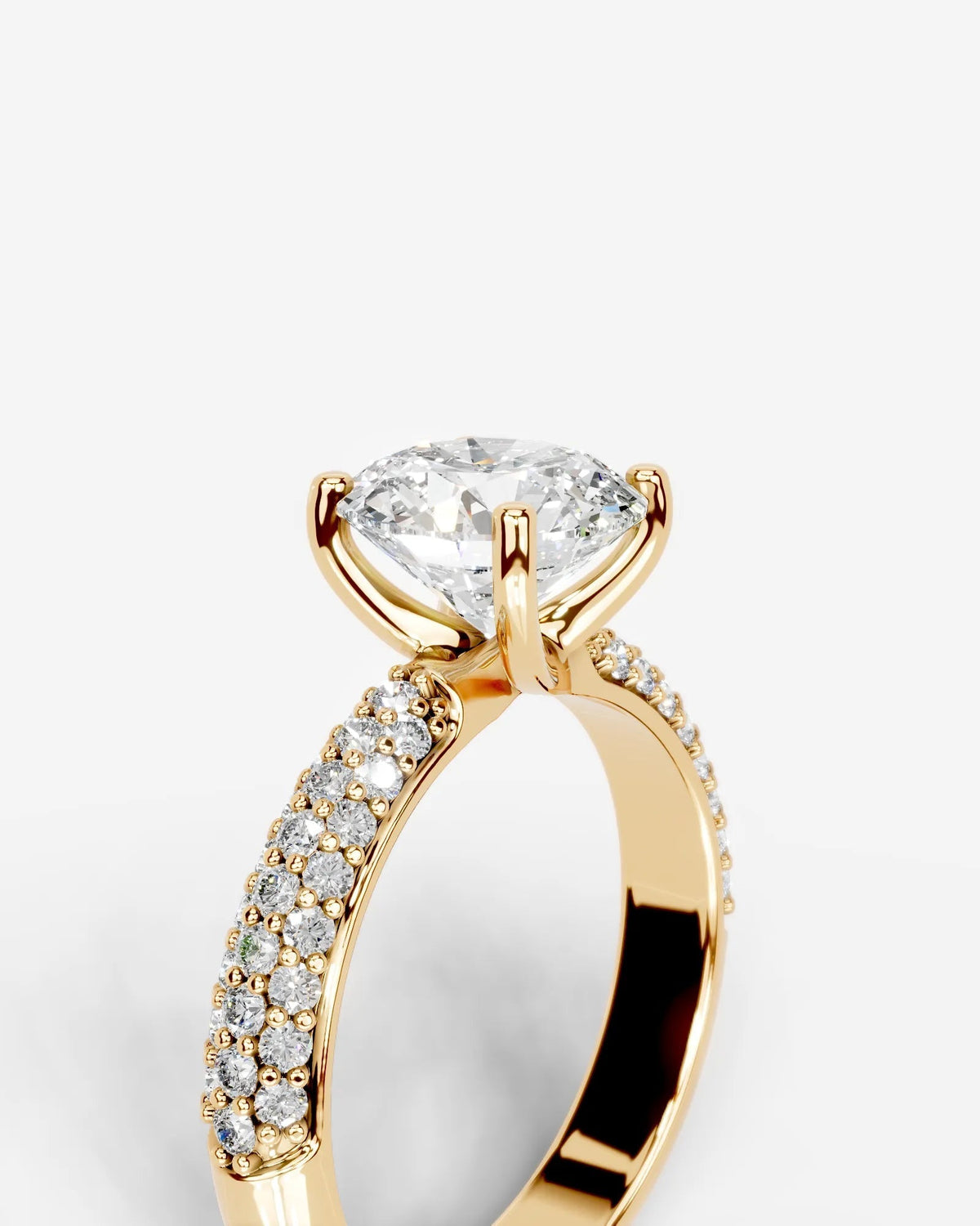 Marquise Solitaire With Tulip Prongs Lab Grown Diamond Engagement Ring