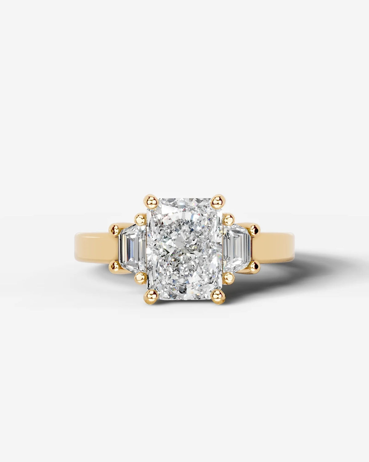 Marquise Solitaire With Tulip Prongs Lab Grown Diamond Engagement Ring