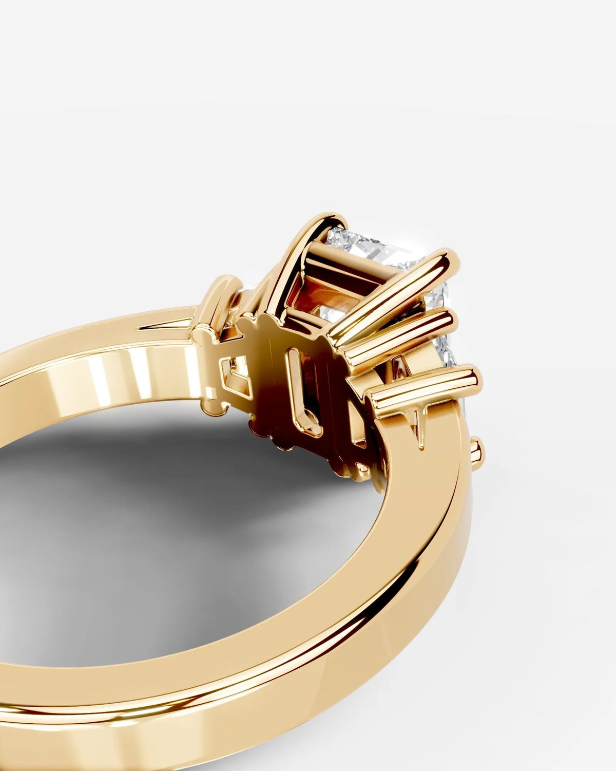 Marquise Solitaire With Tulip Prongs Lab Grown Diamond Engagement Ring