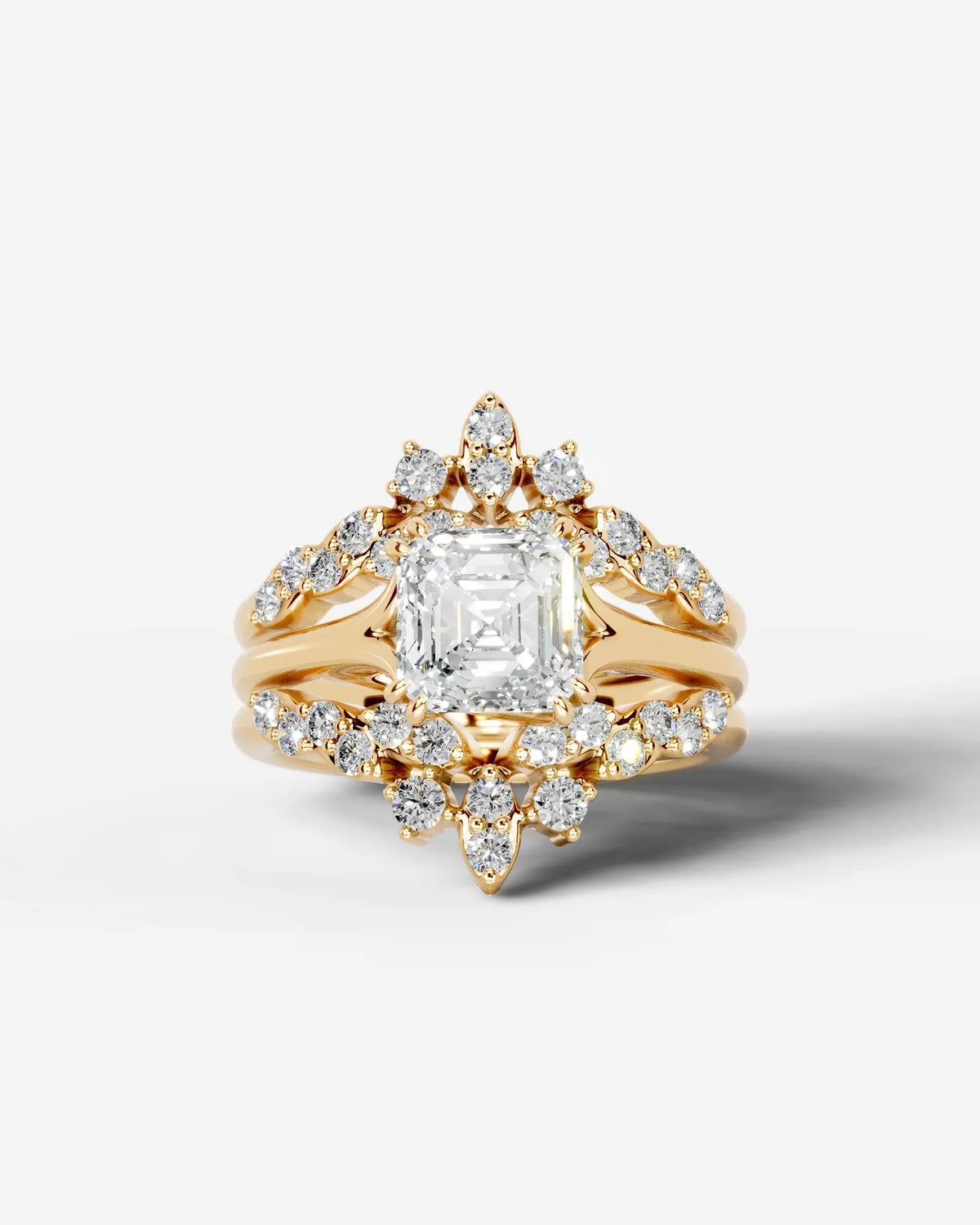 Marquise Solitaire With Tulip Prongs Lab Grown Diamond Engagement Ring