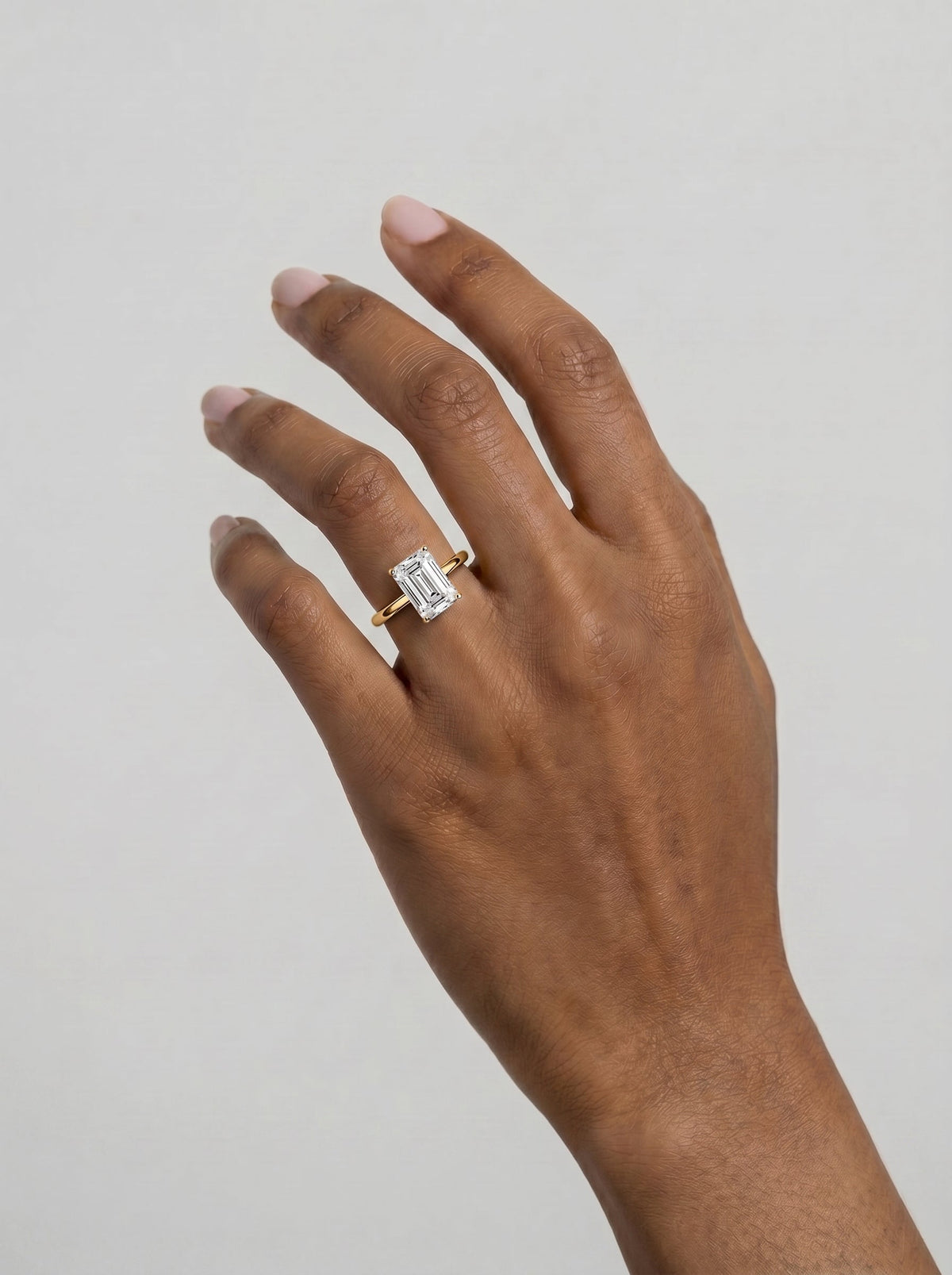 Marquise Solitaire With Tulip Prongs Lab Grown Diamond Engagement Ring