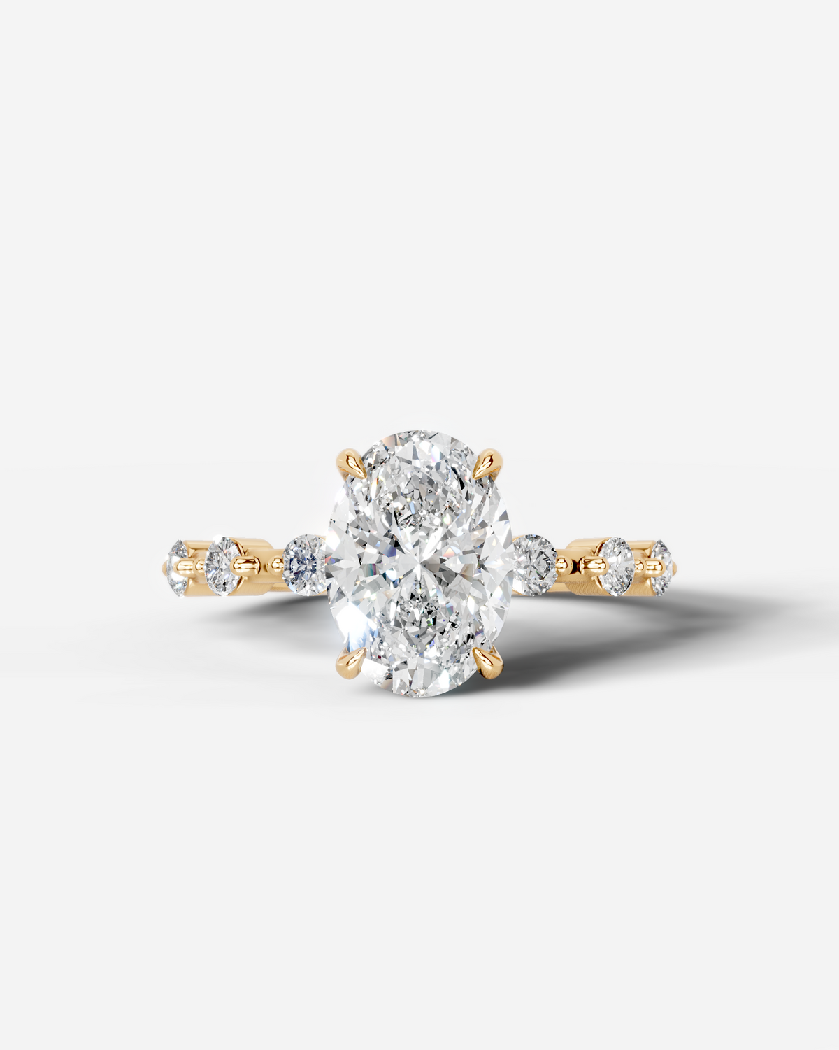Marquise Solitaire With Tulip Prongs Lab Grown Diamond Engagement Ring