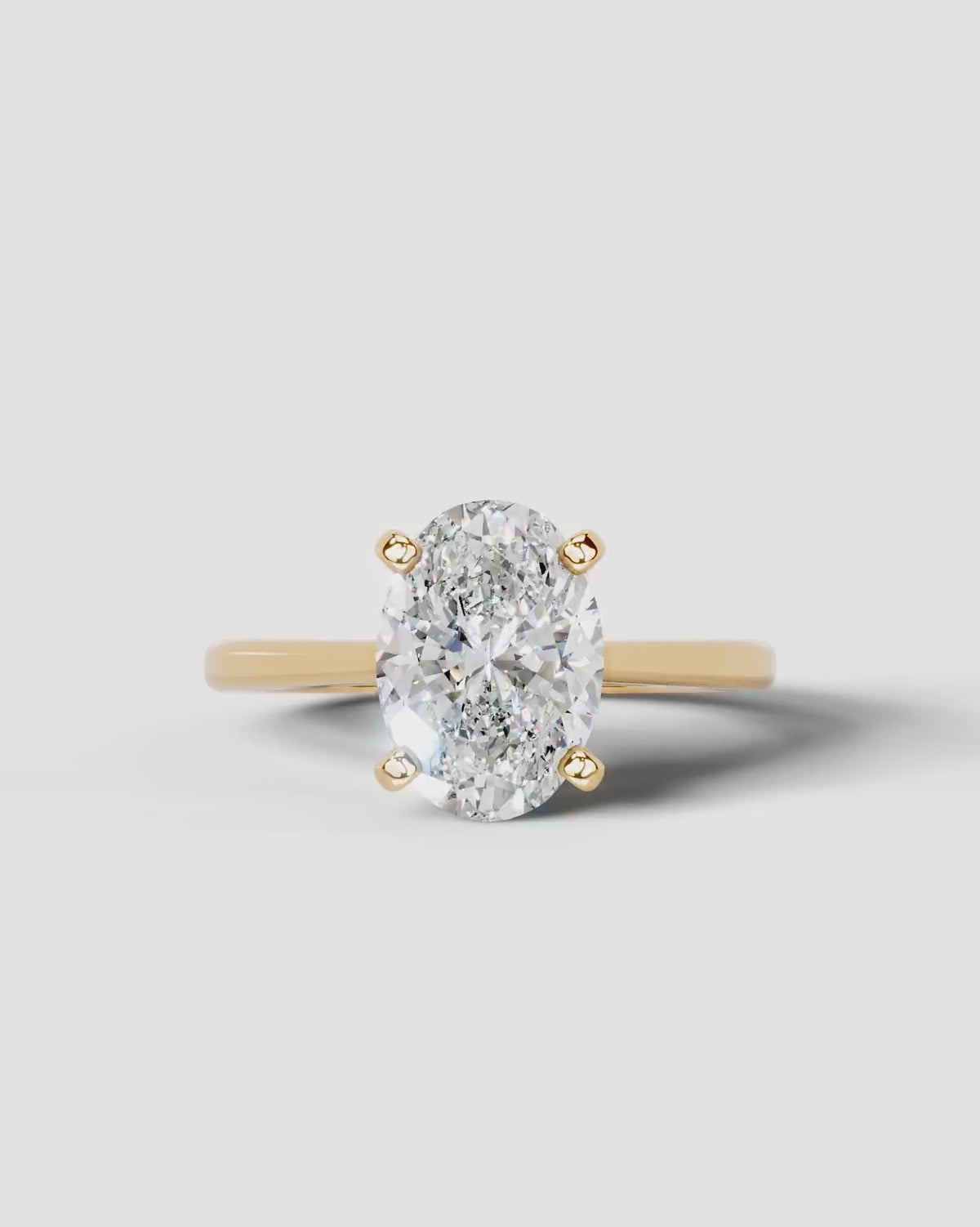 Marquise Solitaire With Tulip Prongs Lab Grown Diamond Engagement Ring