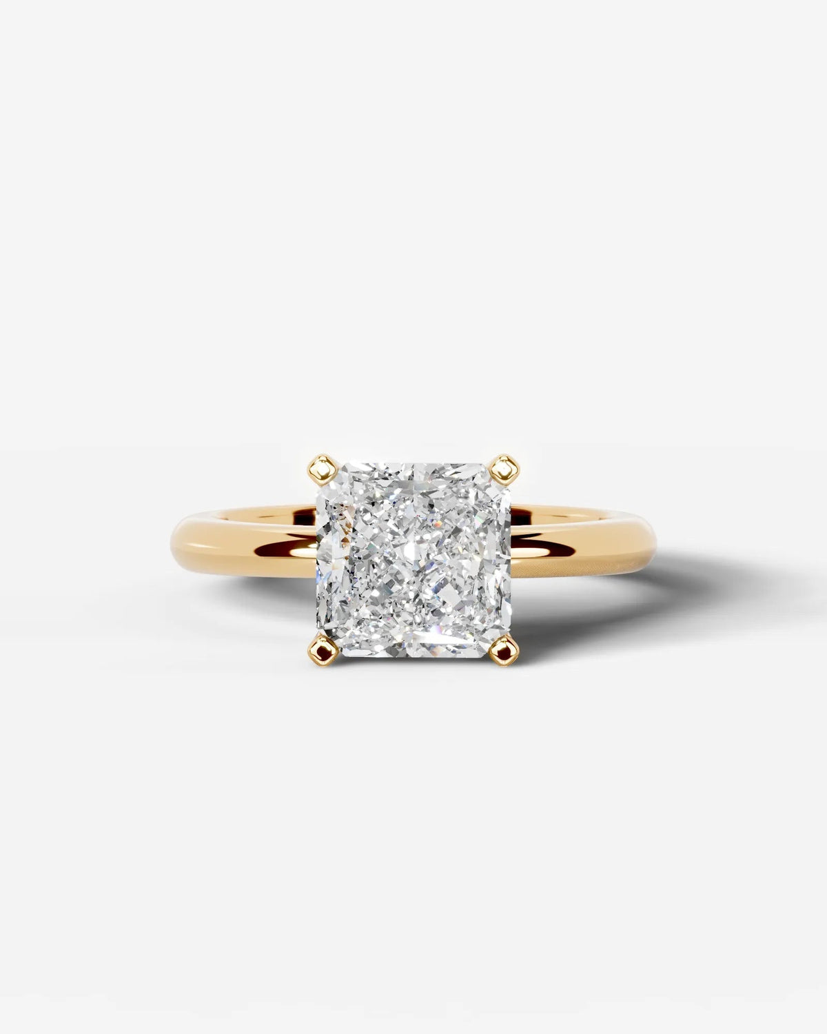 Marquise Solitaire With Tulip Prongs Lab Grown Diamond Engagement Ring