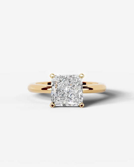 Marquise Solitaire With Tulip Prongs Lab Grown Diamond Engagement Ring