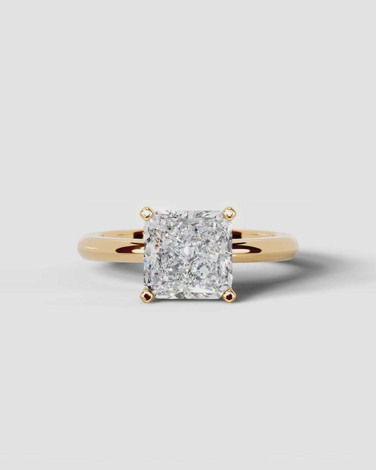 Marquise Solitaire With Tulip Prongs Lab Grown Diamond Engagement Ring