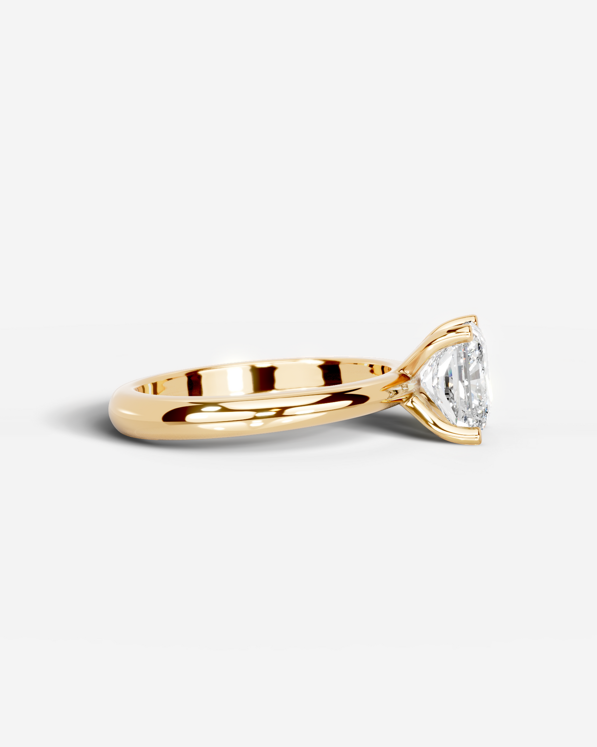 Marquise Solitaire With Tulip Prongs Lab Grown Diamond Engagement Ring