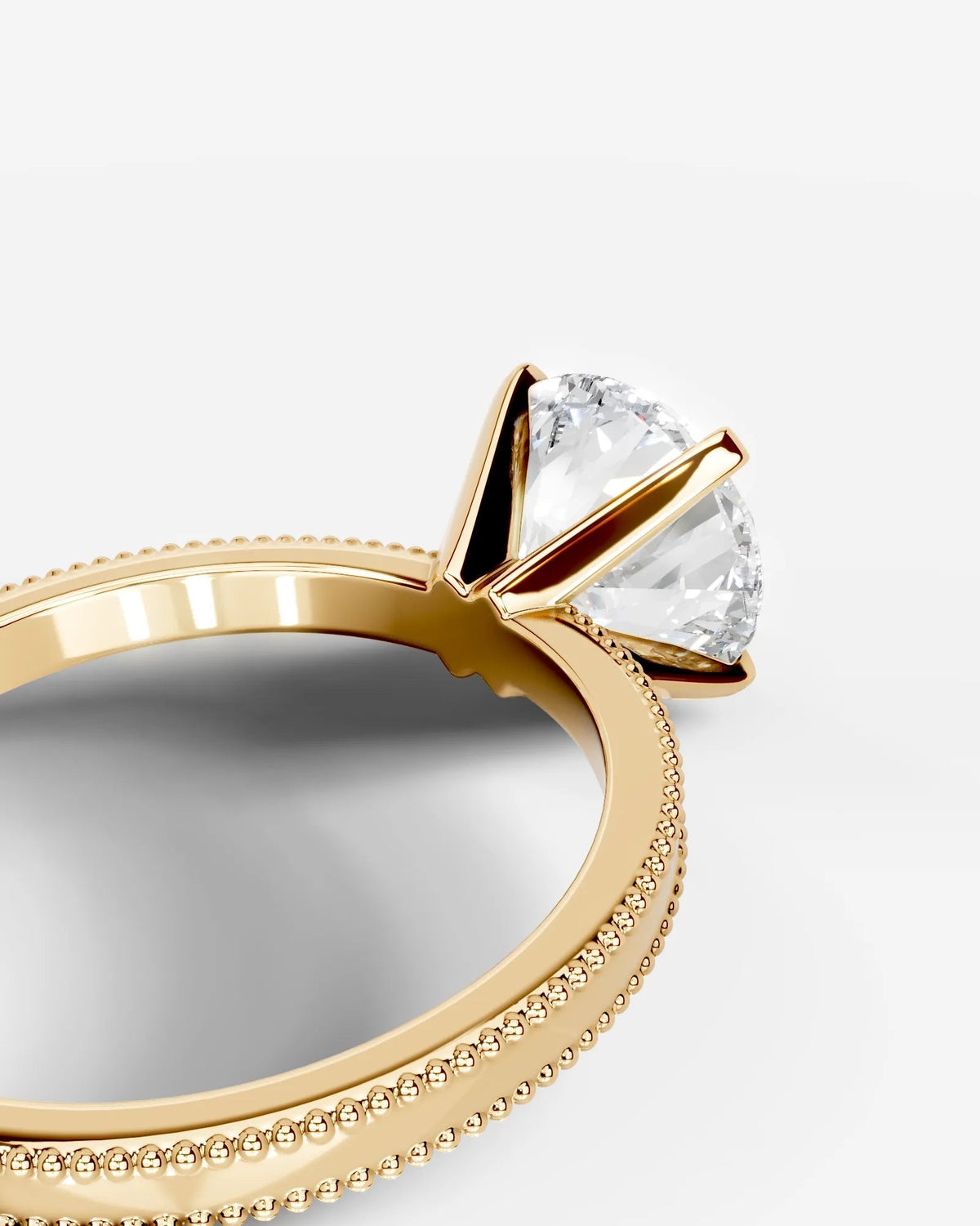 Marquise Solitaire With Tulip Prongs Lab Grown Diamond Engagement Ring