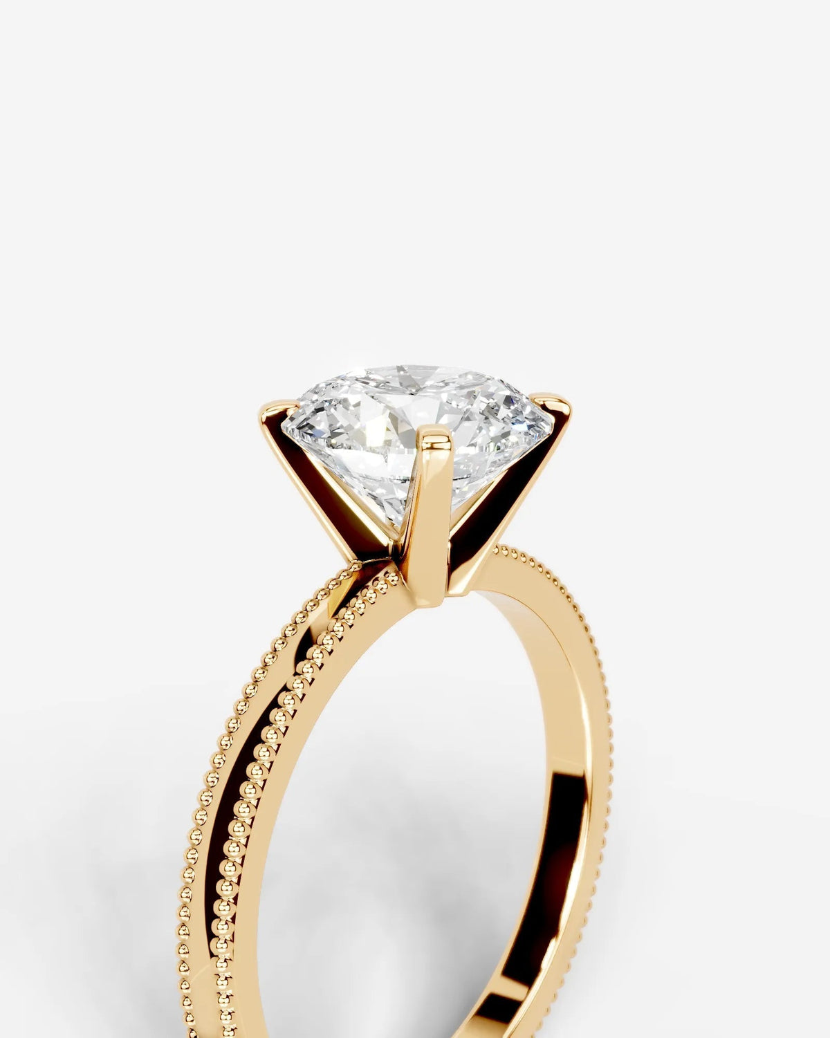 Marquise Solitaire With Tulip Prongs Lab Grown Diamond Engagement Ring