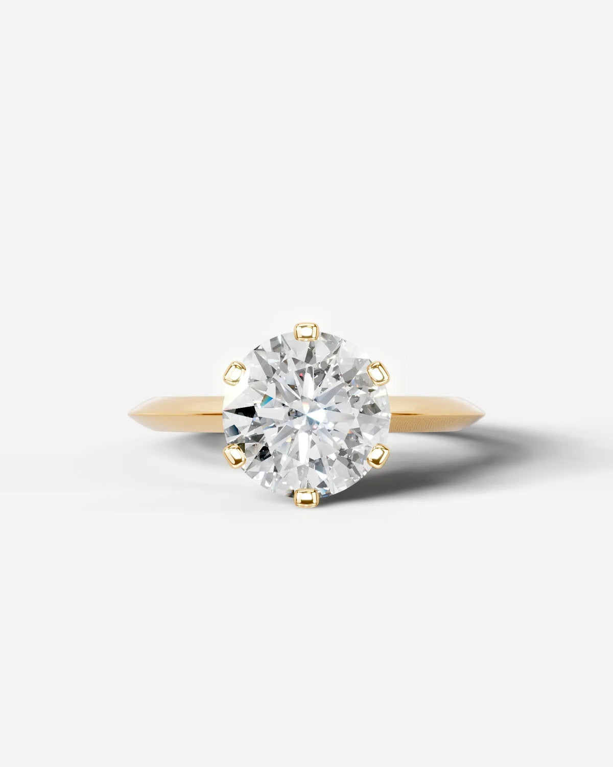 Marquise Solitaire With Tulip Prongs Lab Grown Diamond Engagement Ring