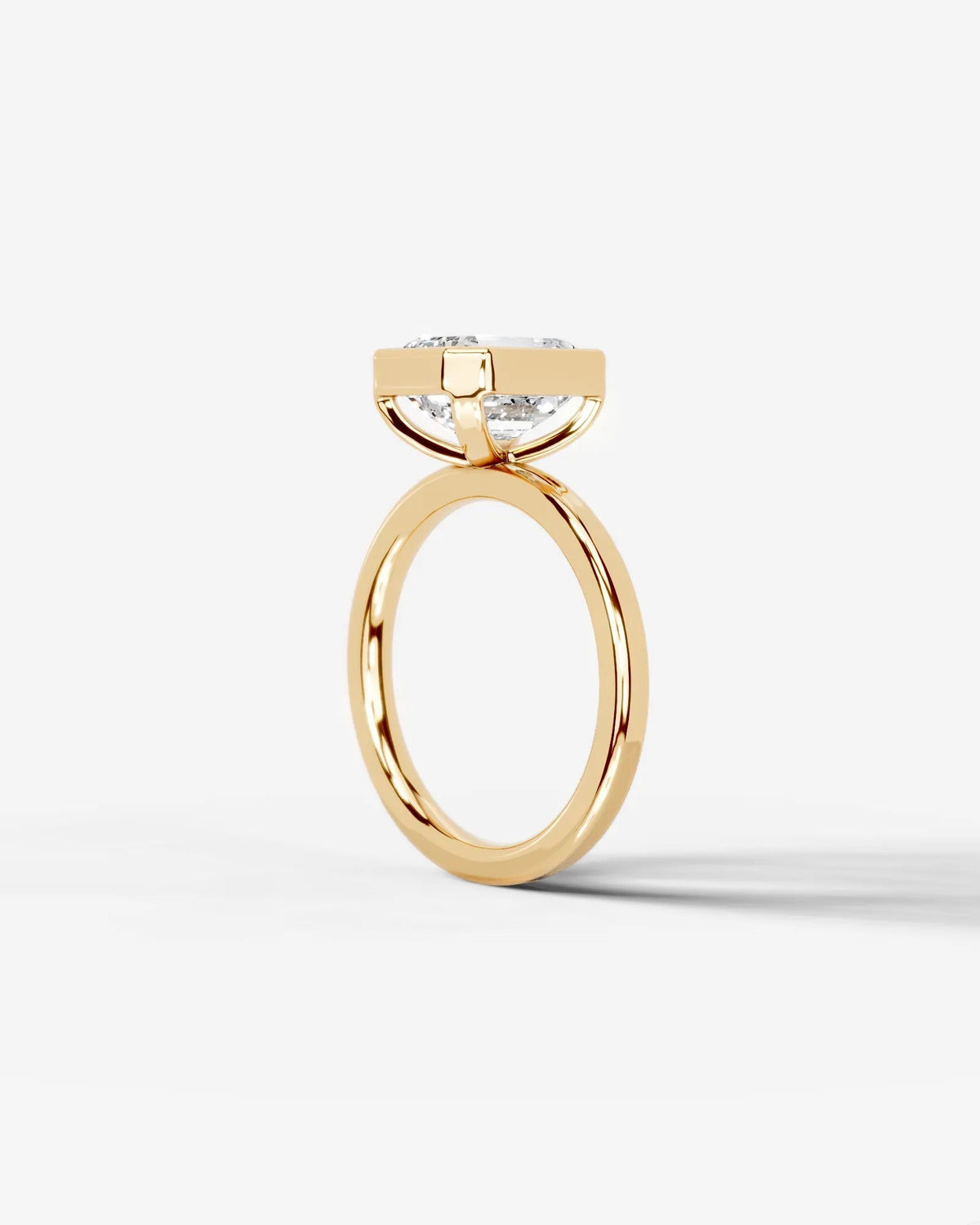 Marquise Solitaire With Tulip Prongs Lab Grown Diamond Engagement Ring