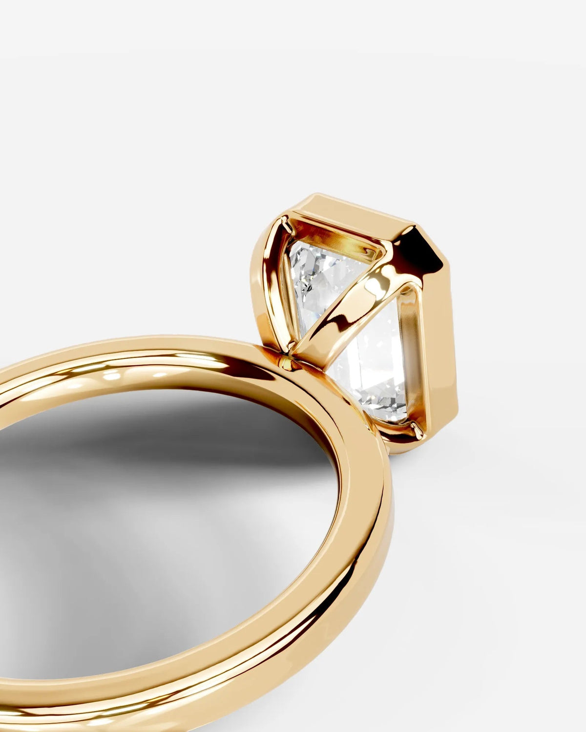 Marquise Solitaire With Tulip Prongs Lab Grown Diamond Engagement Ring