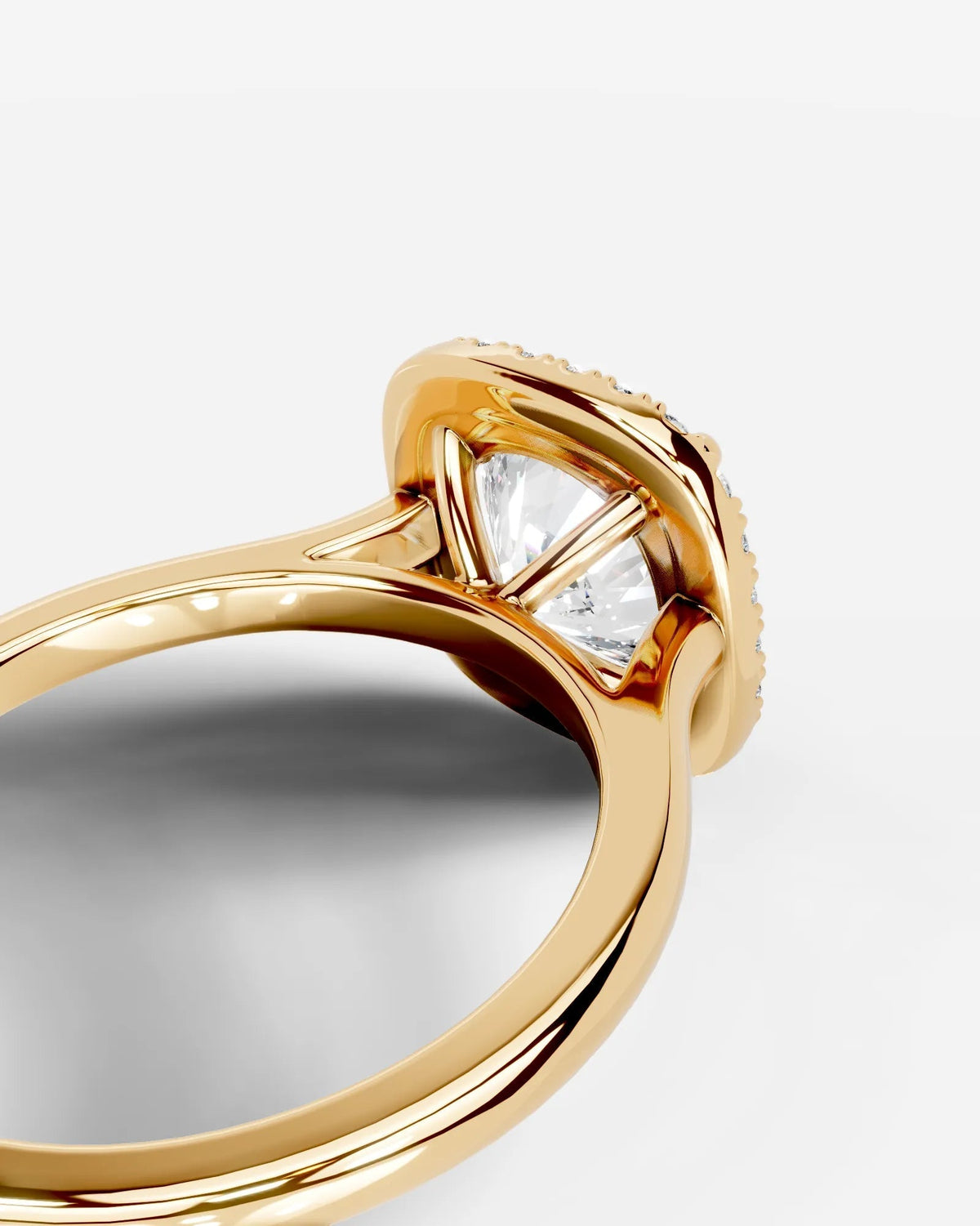 Marquise Solitaire With Tulip Prongs Lab Grown Diamond Engagement Ring
