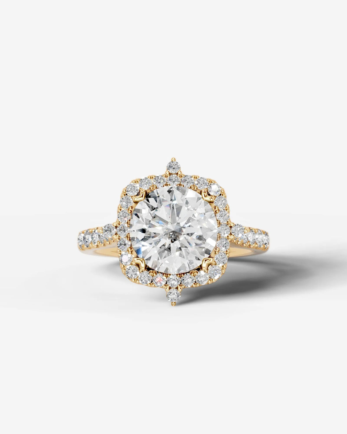 Marquise Solitaire With Tulip Prongs Lab Grown Diamond Engagement Ring
