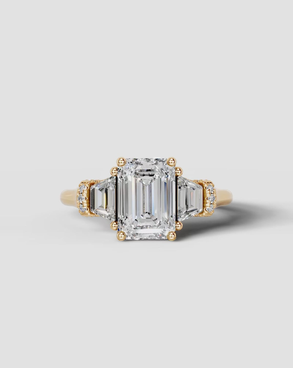 Marquise Solitaire With Tulip Prongs Lab Grown Diamond Engagement Ring