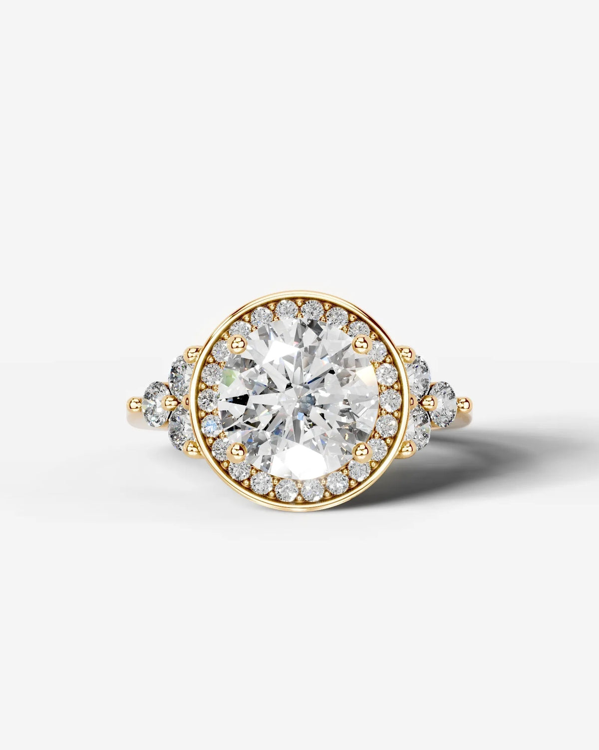 Marquise Solitaire With Tulip Prongs Lab Grown Diamond Engagement Ring
