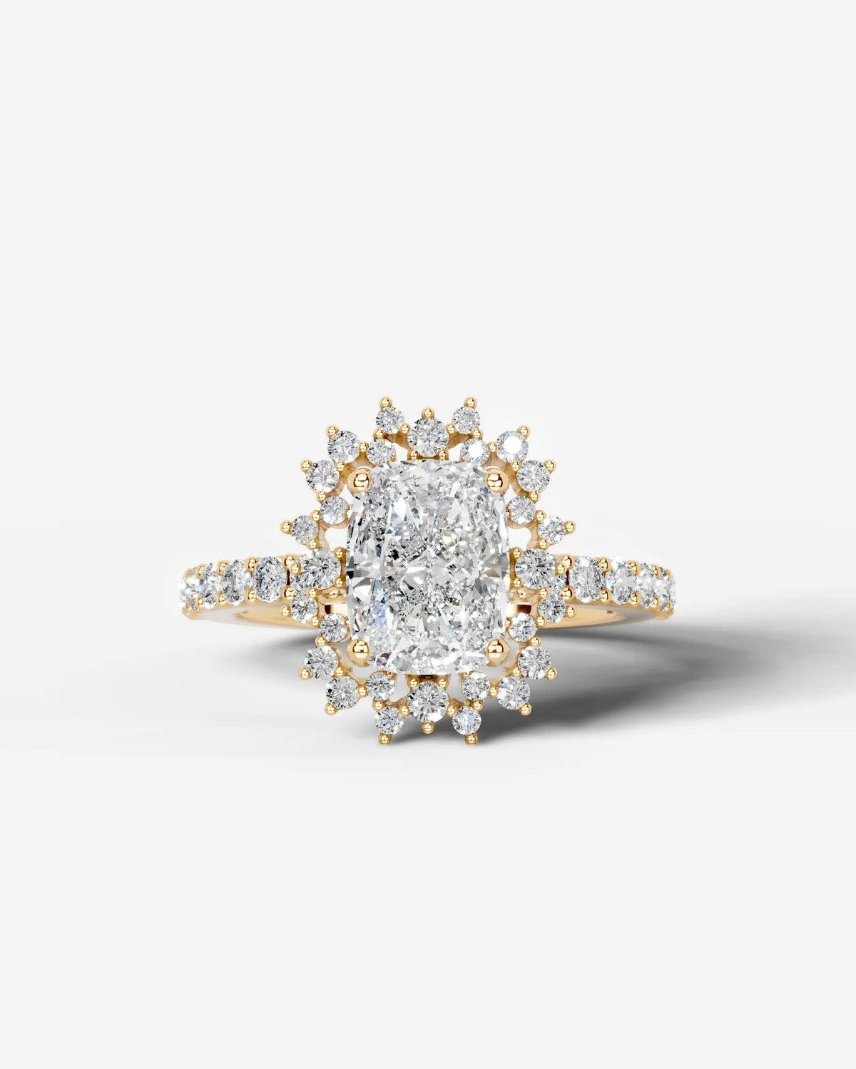 Marquise Solitaire With Tulip Prongs Lab Grown Diamond Engagement Ring