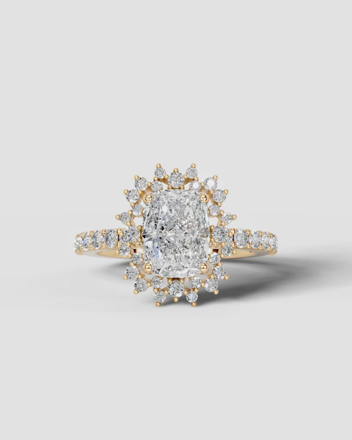 Marquise Solitaire With Tulip Prongs Lab Grown Diamond Engagement Ring