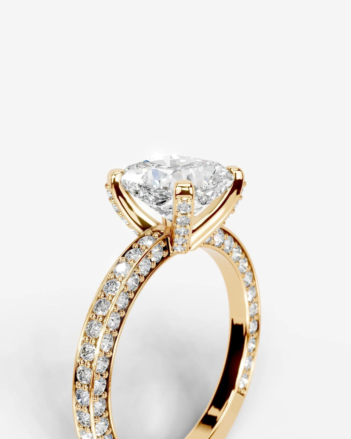 Marquise Solitaire With Tulip Prongs Lab Grown Diamond Engagement Ring