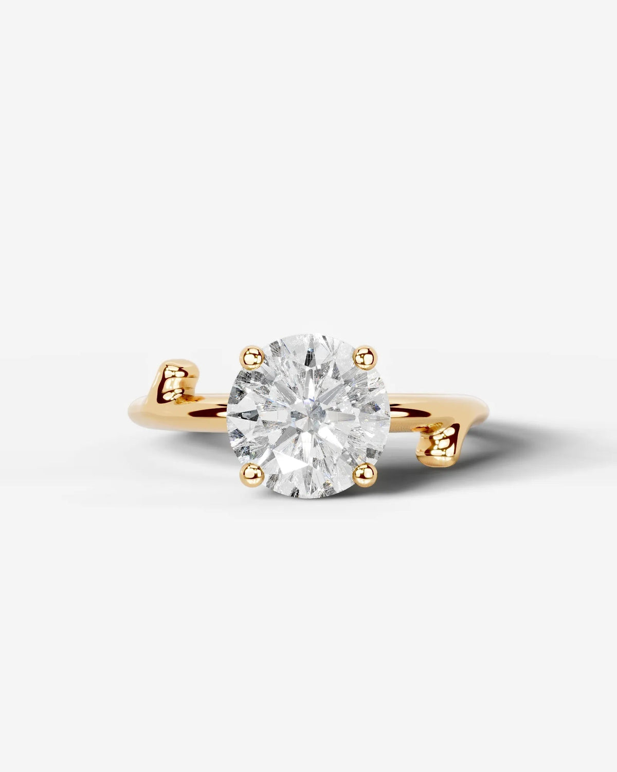 Marquise Solitaire With Tulip Prongs Lab Grown Diamond Engagement Ring