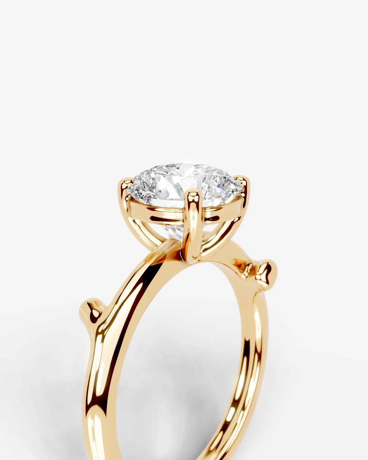 Marquise Solitaire With Tulip Prongs Lab Grown Diamond Engagement Ring