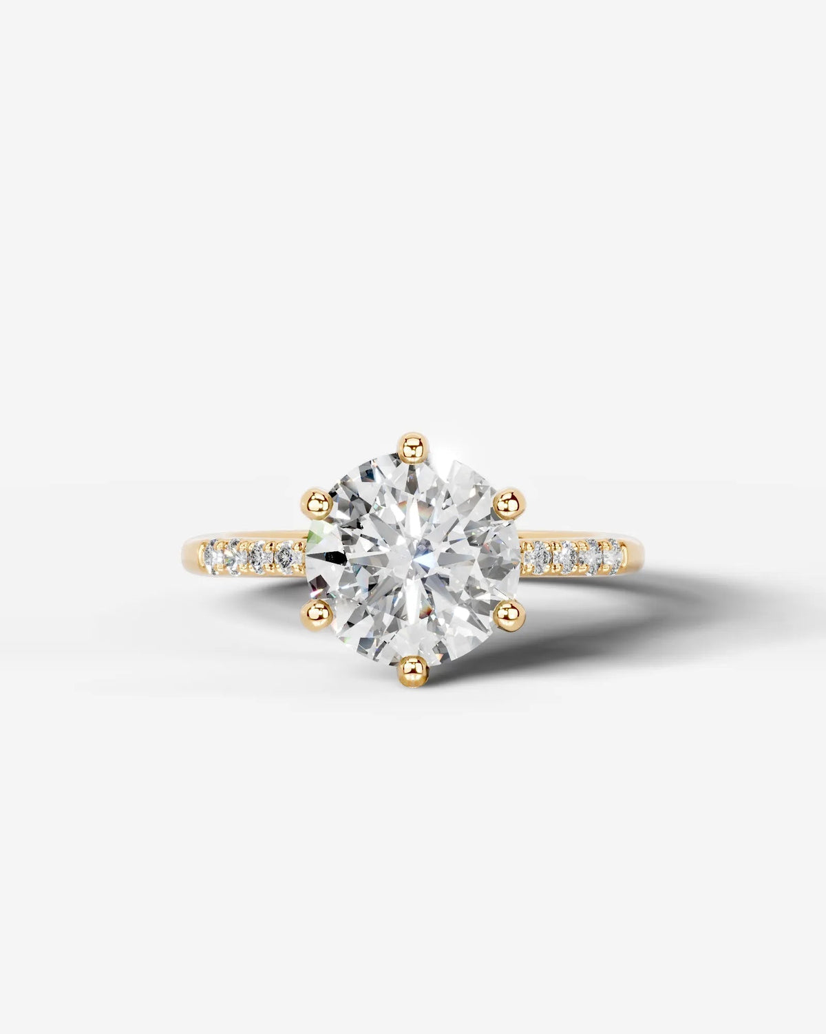 Marquise Solitaire With Tulip Prongs Lab Grown Diamond Engagement Ring