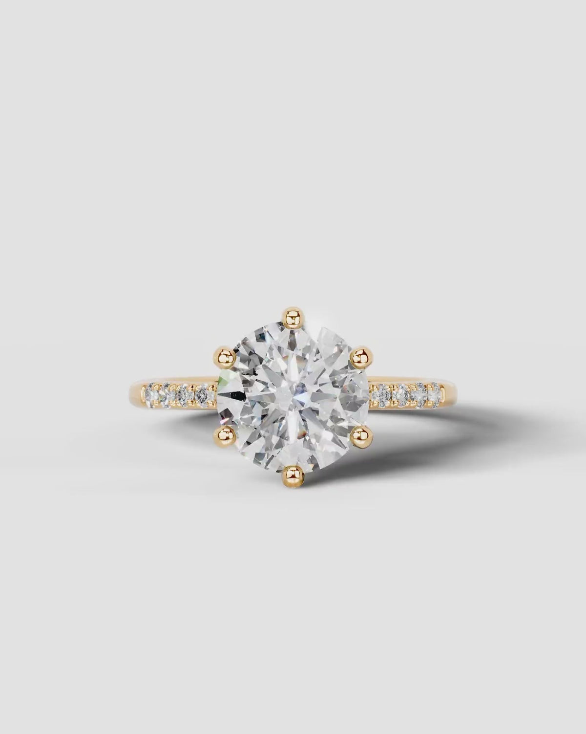 Marquise Solitaire With Tulip Prongs Lab Grown Diamond Engagement Ring