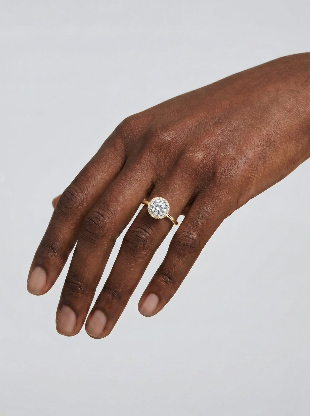 Marquise Solitaire With Tulip Prongs Lab Grown Diamond Engagement Ring