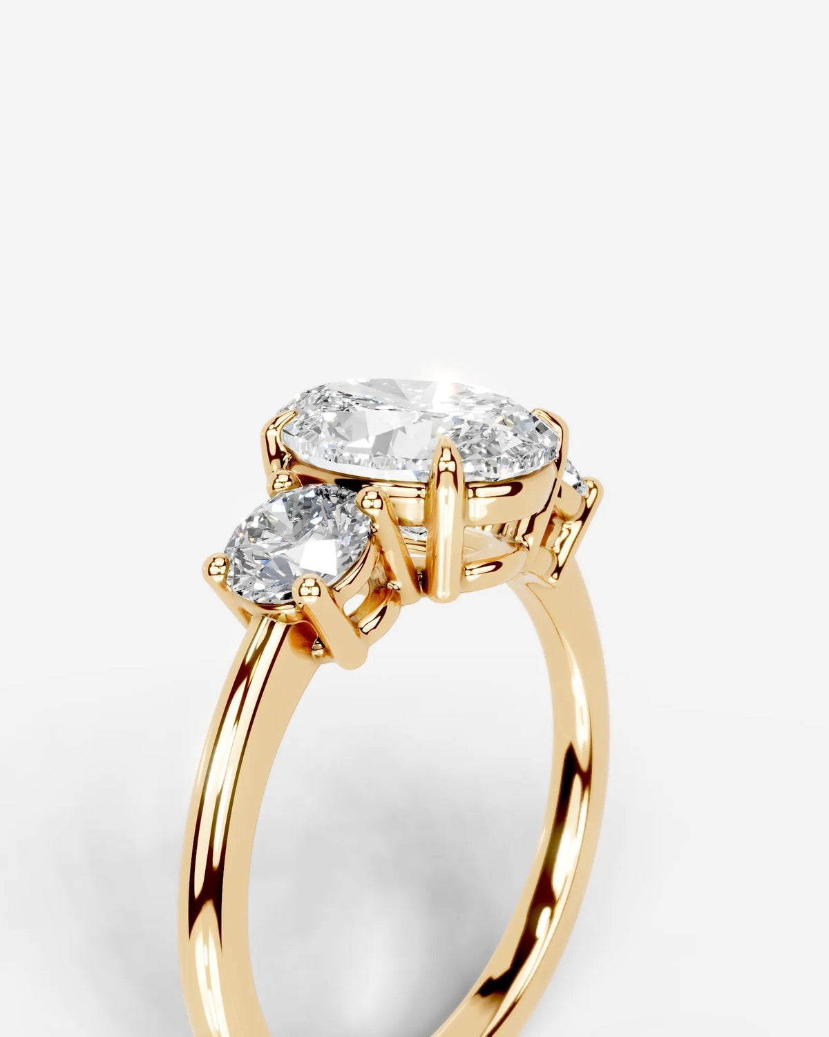 Marquise Solitaire With Tulip Prongs Lab Grown Diamond Engagement Ring