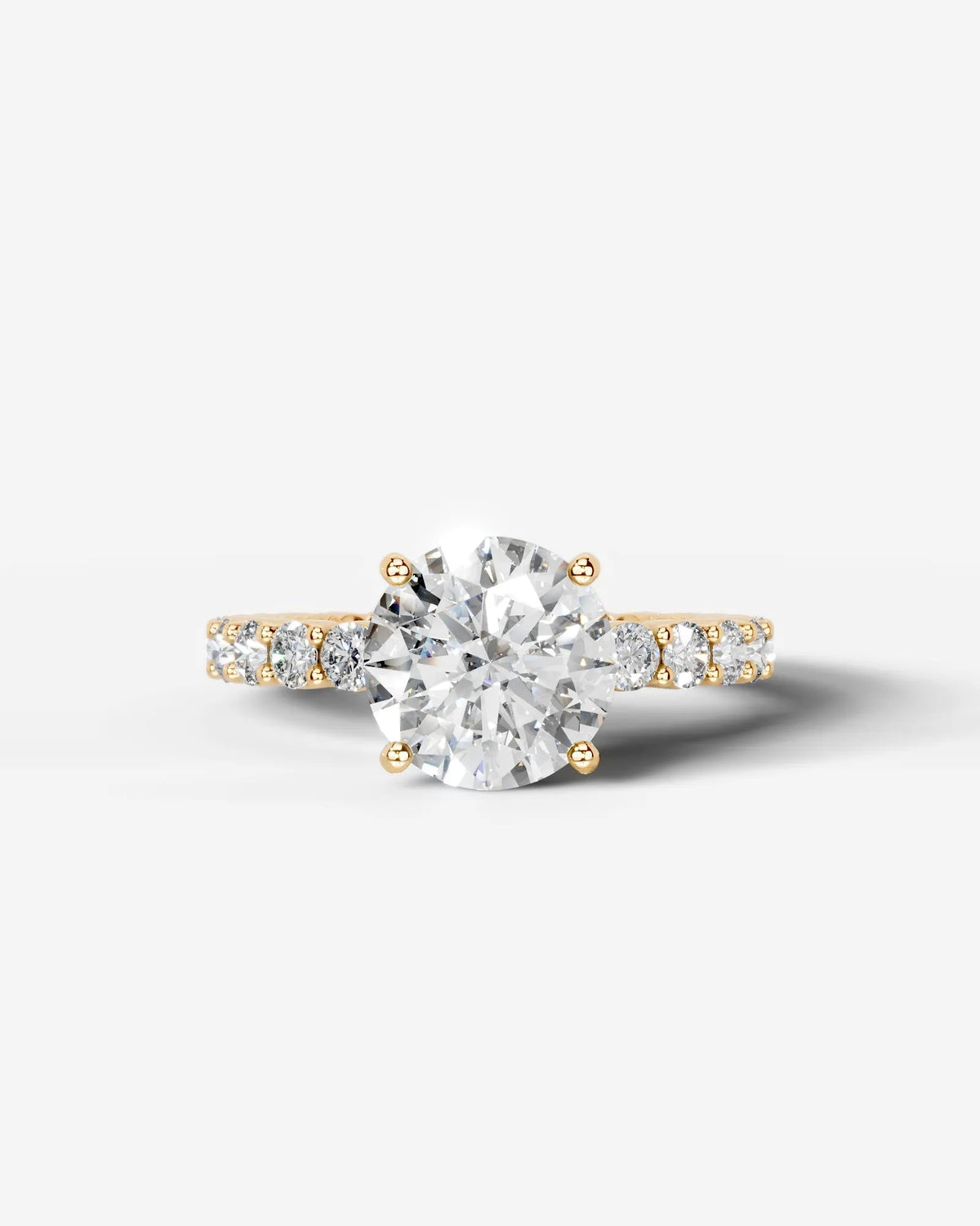 Marquise Solitaire With Tulip Prongs Lab Grown Diamond Engagement Ring