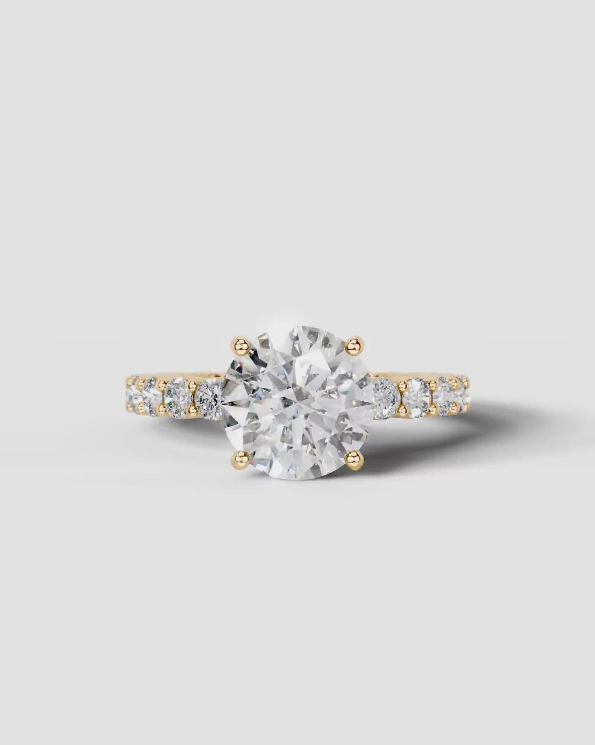 Marquise Solitaire With Tulip Prongs Lab Grown Diamond Engagement Ring