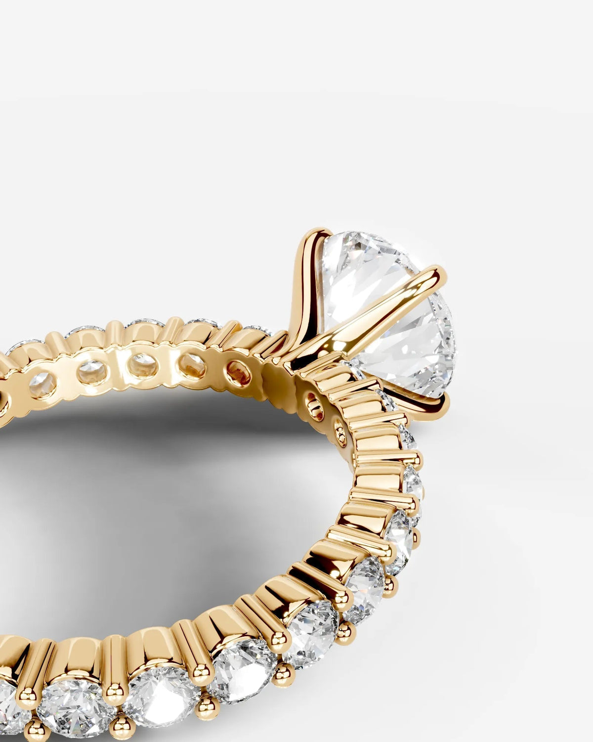 Marquise Solitaire With Tulip Prongs Lab Grown Diamond Engagement Ring
