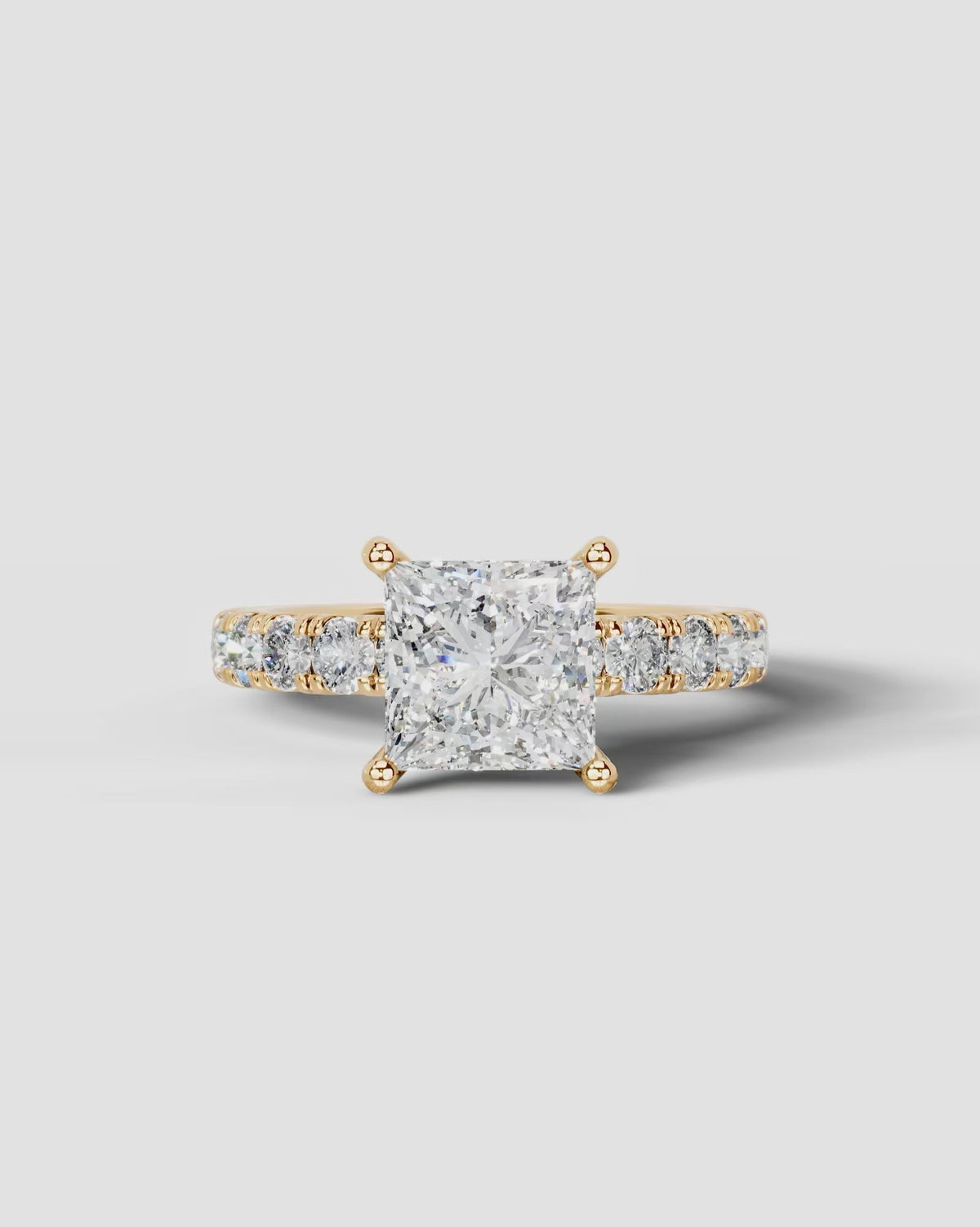 Marquise Solitaire With Tulip Prongs Lab Grown Diamond Engagement Ring