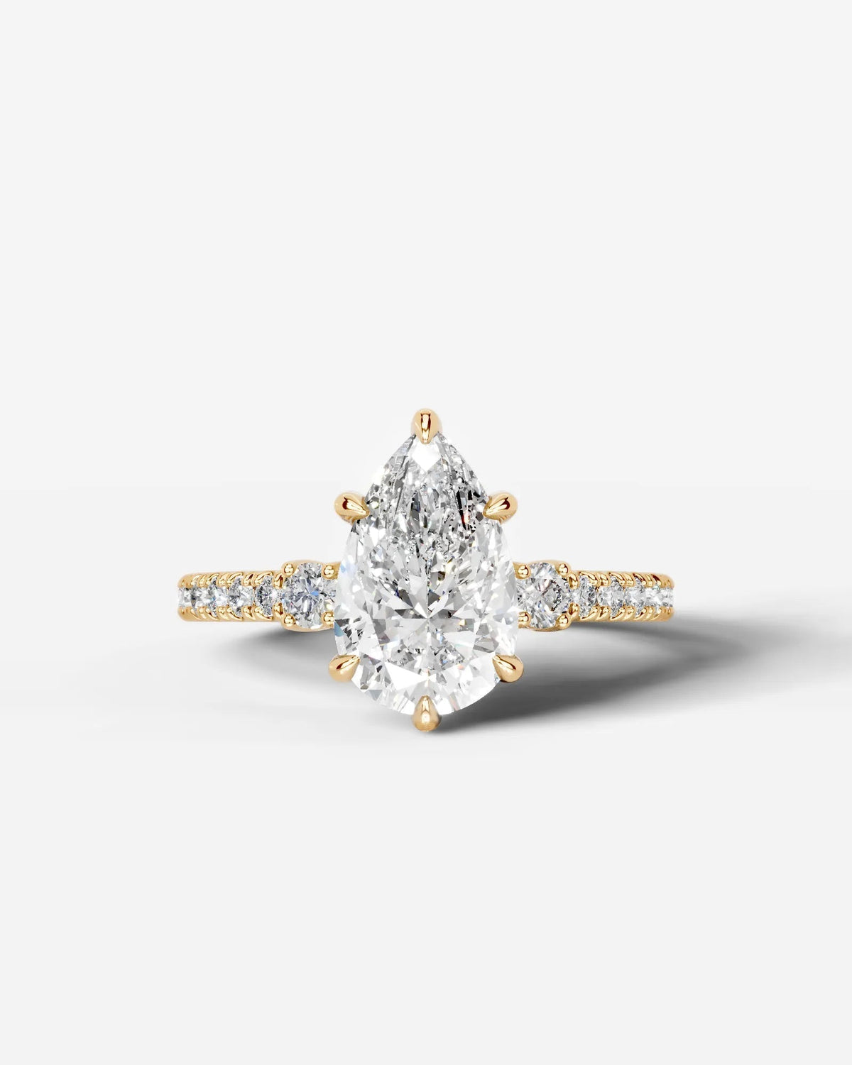 Marquise Solitaire With Tulip Prongs Lab Grown Diamond Engagement Ring