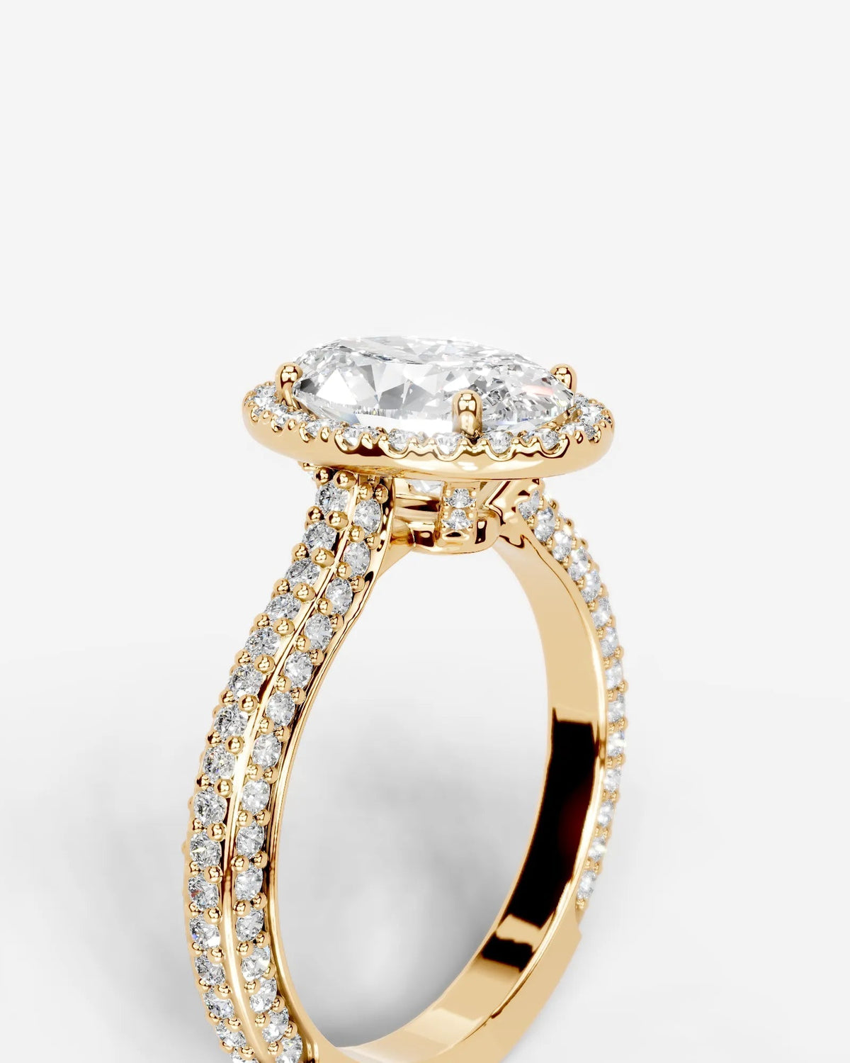 Marquise Solitaire With Tulip Prongs Lab Grown Diamond Engagement Ring