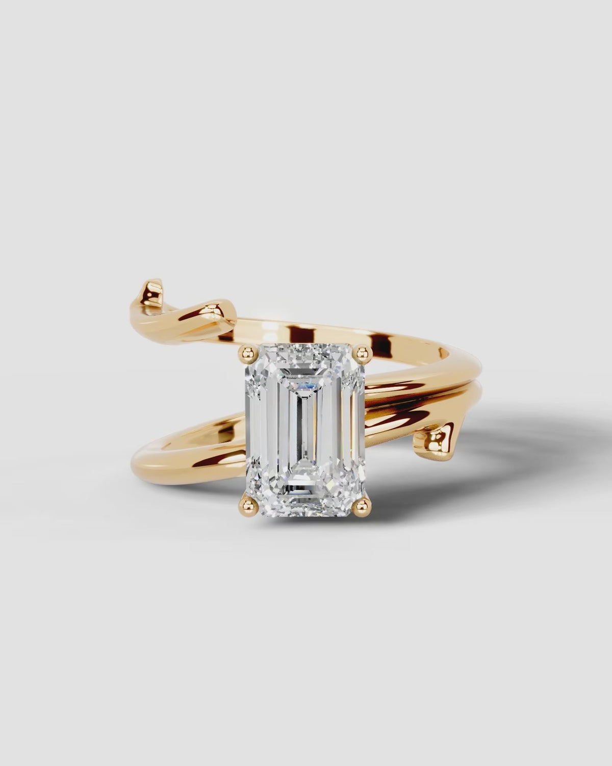 Marquise Solitaire With Tulip Prongs Lab Grown Diamond Engagement Ring