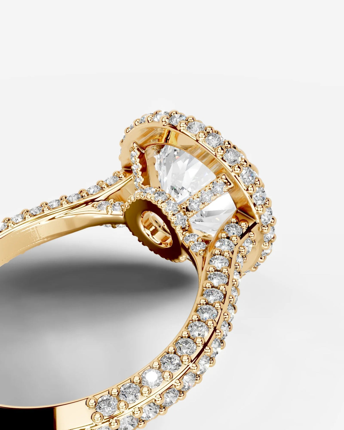 Marquise Solitaire With Tulip Prongs Lab Grown Diamond Engagement Ring