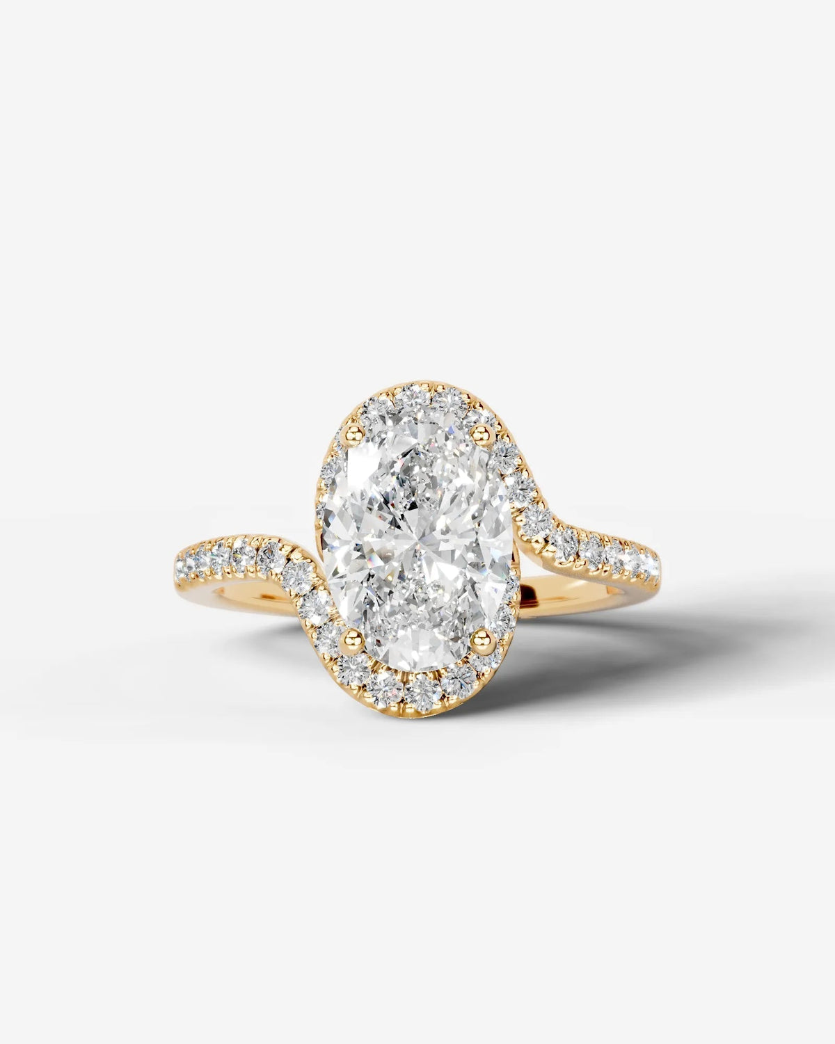 Marquise Solitaire With Tulip Prongs Lab Grown Diamond Engagement Ring