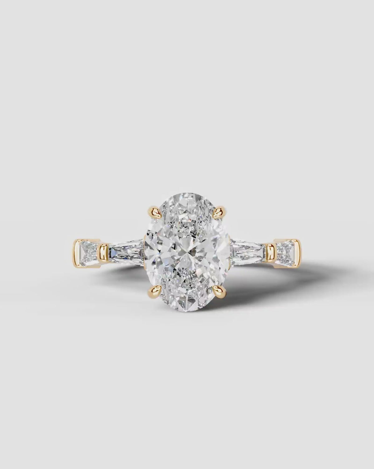 Marquise Solitaire With Tulip Prongs Lab Grown Diamond Engagement Ring