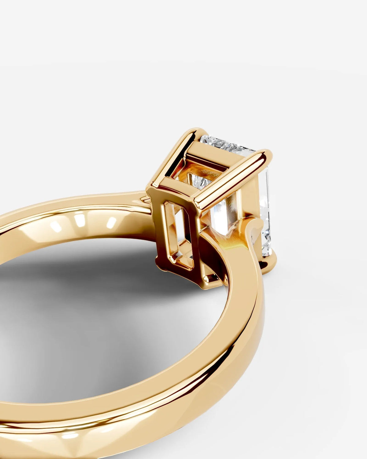 Marquise Solitaire With Tulip Prongs Lab Grown Diamond Engagement Ring